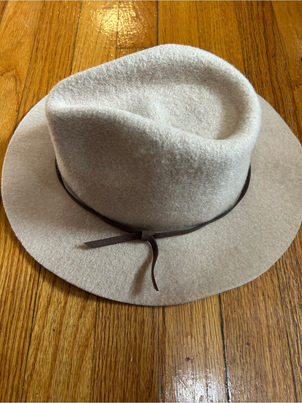 Brixton Wesley  Wool Wide Brim Fedora Hat Western Classic One Size